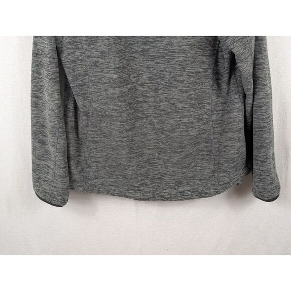 Free Country Full Zip Hooded Fleece Jacket Gray Women's Size Large - Picture 12 of 12